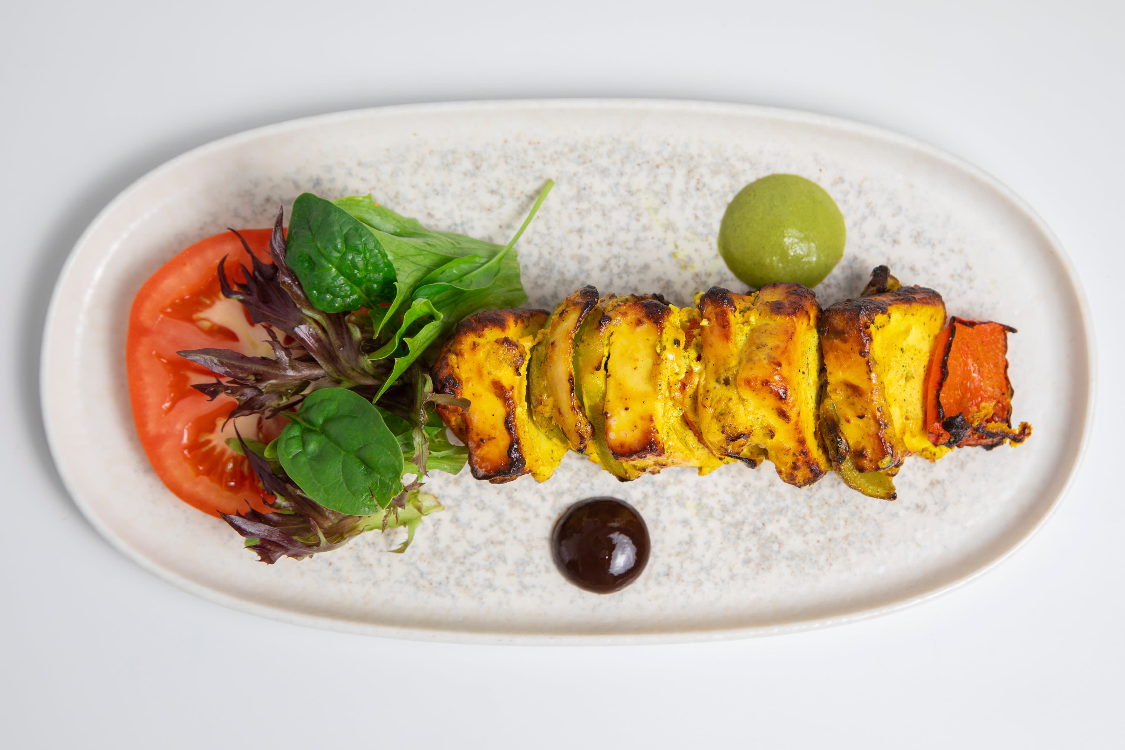 Paneer Tikka Shashlik