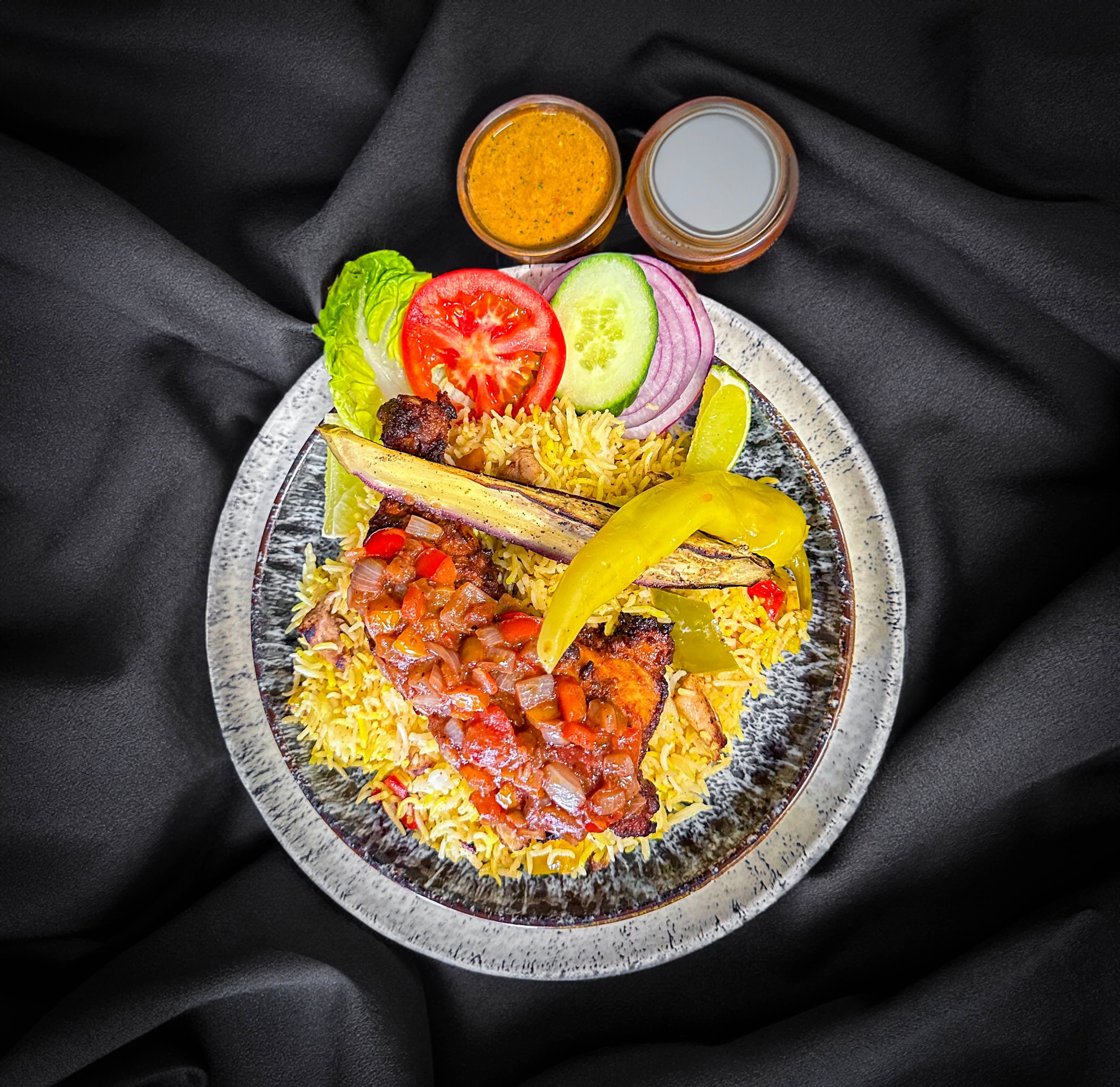 Mandi-Inspired Chicken Leg & Fragrant Rice