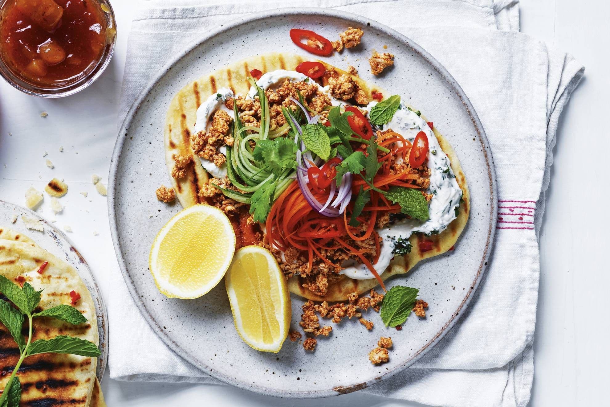 Chilli Garlic Naan Sticks